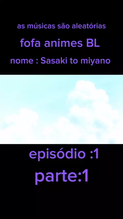 sasaki to miyano dublado ep 1
